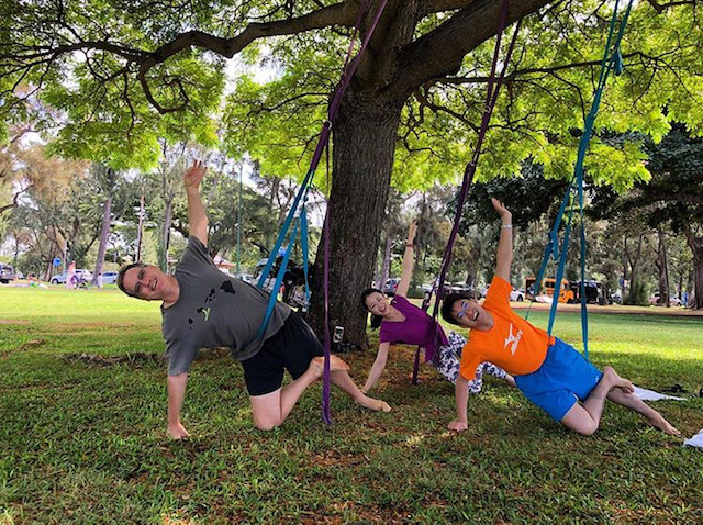 park yoga