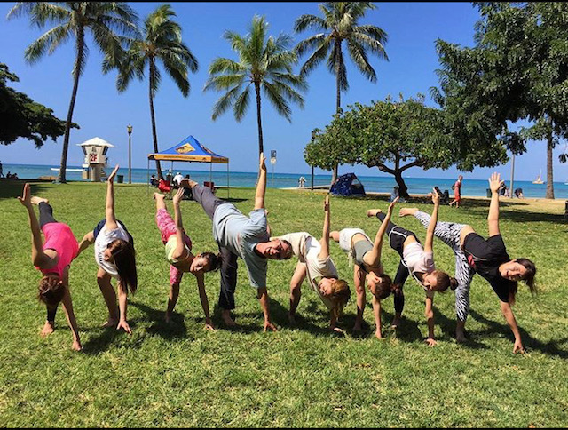 park yoga